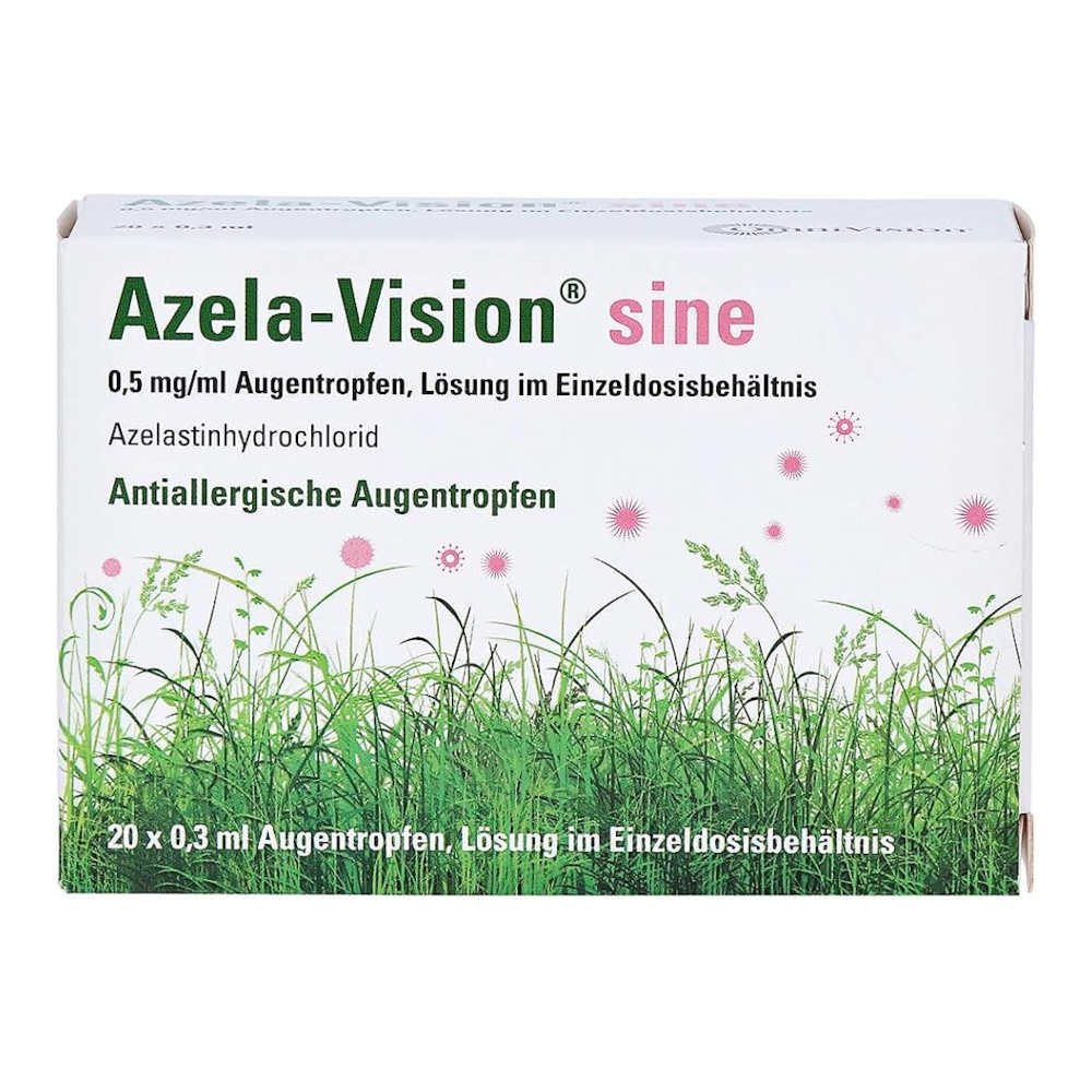 AZELA-Vision sine 0,5 mg/ml Augentr.i.Einzeldosis. Abbildung für AZELA-Vision sine 0,5 mg/ml Augentr.i.Einzeldosis.