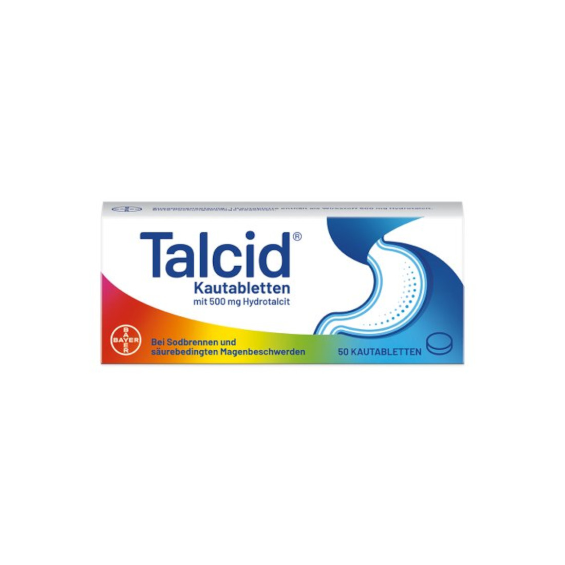 TALCID Kautabletten schnell gegen Sodbrennen Abbildung für TALCID Kautabletten schnell gegen Sodbrennen