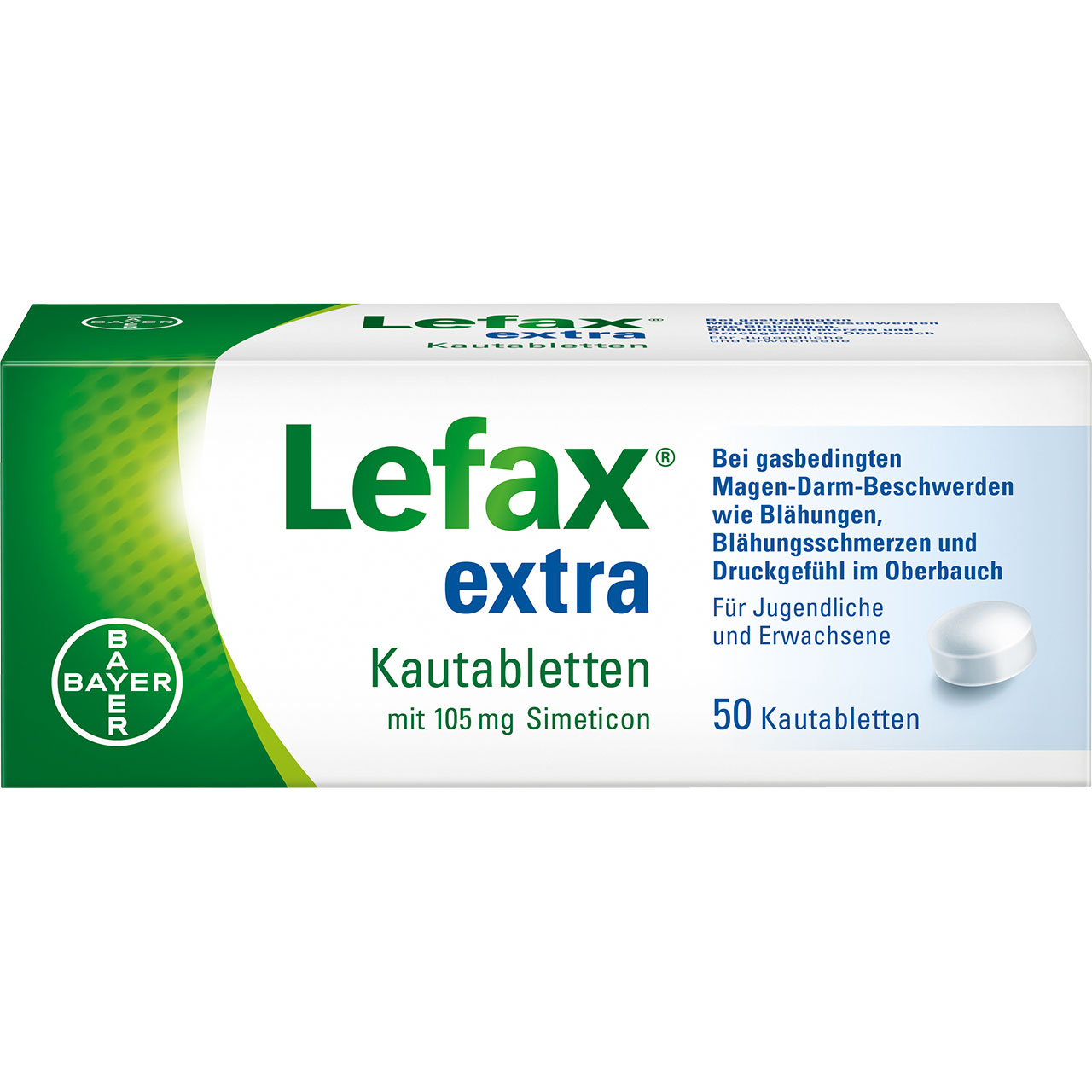 LEFAX extra Kautabletten Abbildung für LEFAX extra Kautabletten