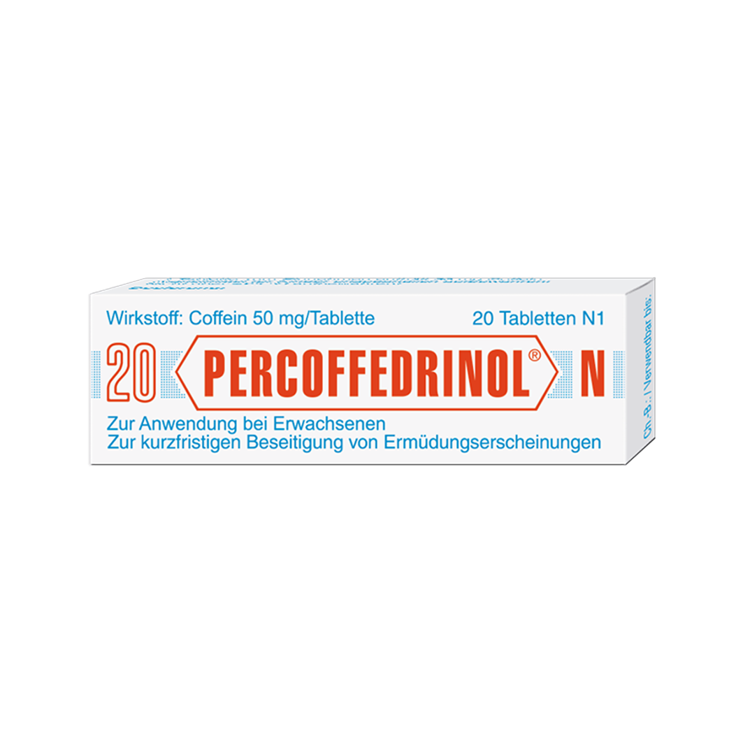 PERCOFFEDRINOL N 50 mg Tabletten Abbildung für PERCOFFEDRINOL N 50 mg Tabletten