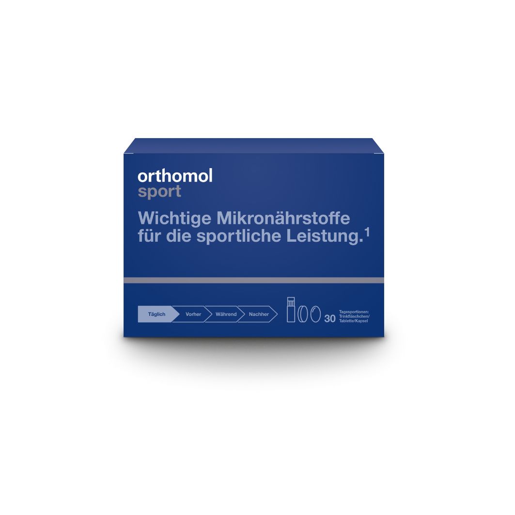 ORTHOMOL Sport Trinkfläschchen/Tabl./Kaps.Kombip. Abbildung für ORTHOMOL Sport Trinkfläschchen/Tabl./Kaps.Kombip.