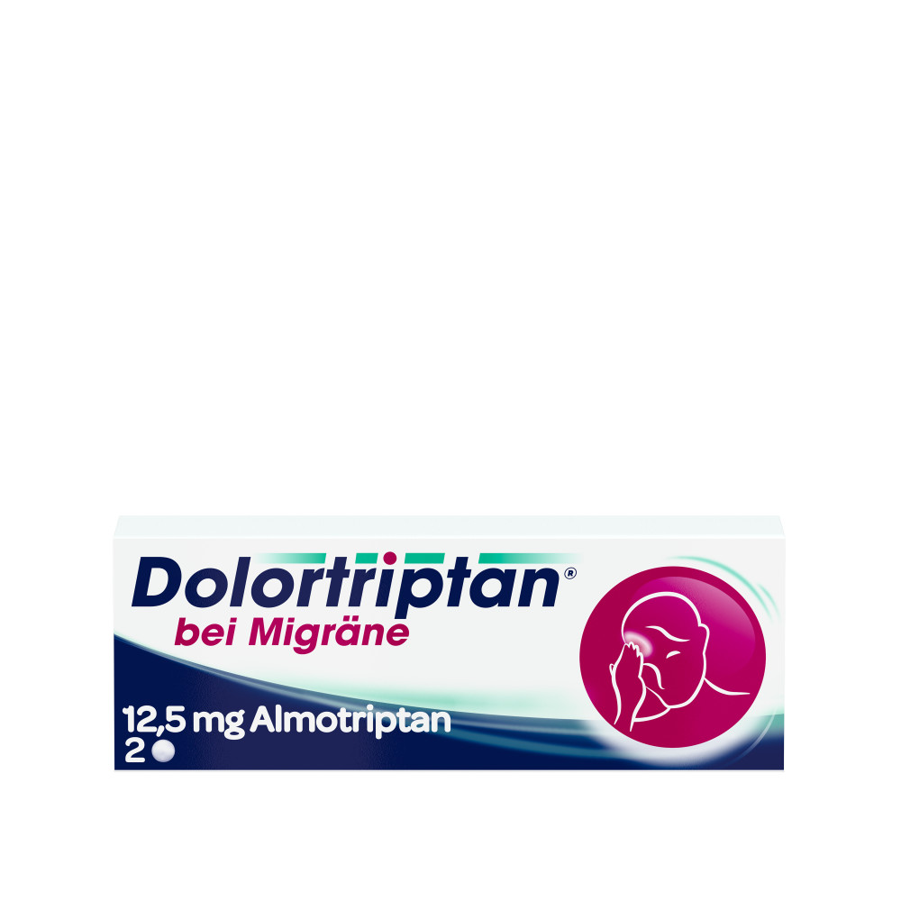 DOLORTRIPTAN bei Migräne Filmtabletten Abbildung für DOLORTRIPTAN bei Migräne Filmtabletten