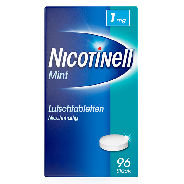 NICOTINELL Lutschtabletten 1 mg Mint Abbildung für NICOTINELL Lutschtabletten 1 mg Mint