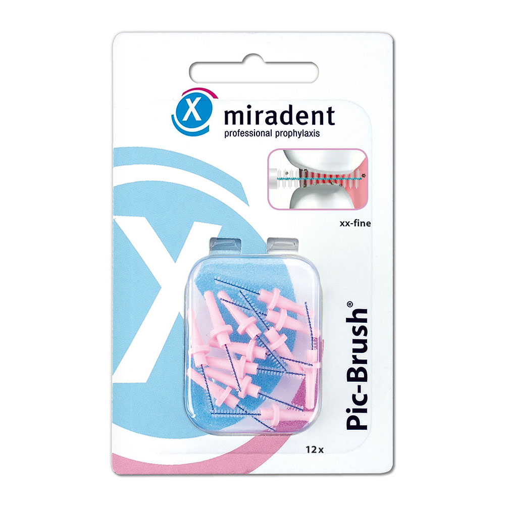 MIRADENT Interd.Pic-Brush Ersatzb.xx-fein pink Abbildung für MIRADENT Interd.Pic-Brush Ersatzb.xx-fein pink