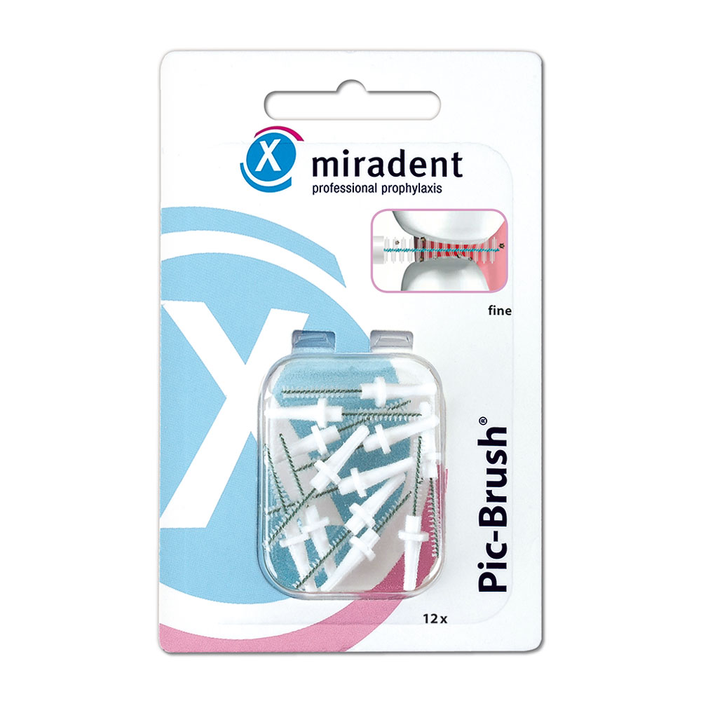 MIRADENT Interd.Pic-Brush Ersatzb.fein weiß Abbildung für MIRADENT Interd.Pic-Brush Ersatzb.fein weiß