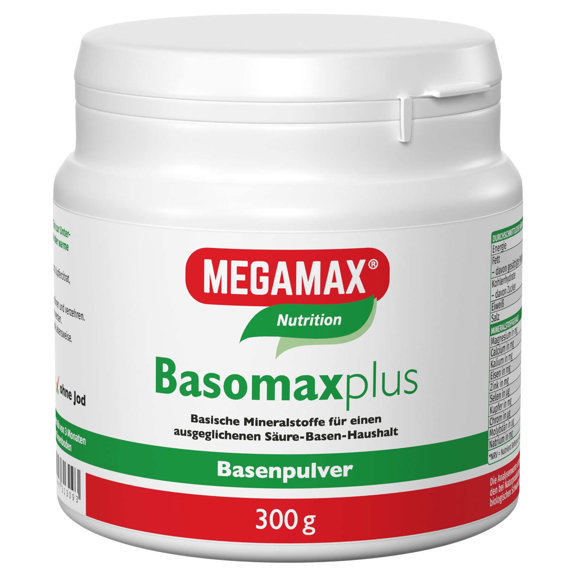BASENPULVER Basomax plus Abbildung für BASENPULVER Basomax plus