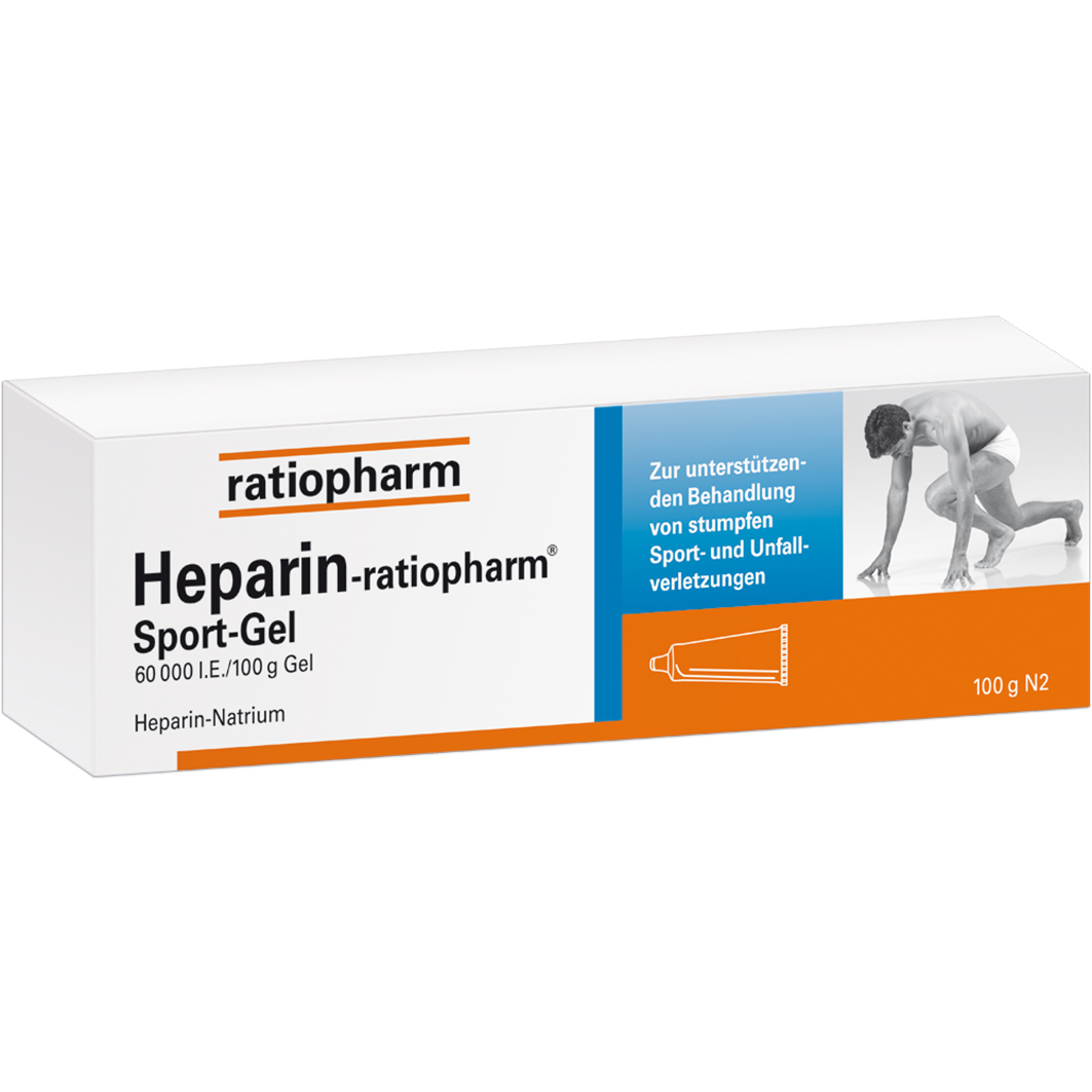 HEPARIN-RATIOPHARM Sport Gel Abbildung für HEPARIN-RATIOPHARM Sport Gel