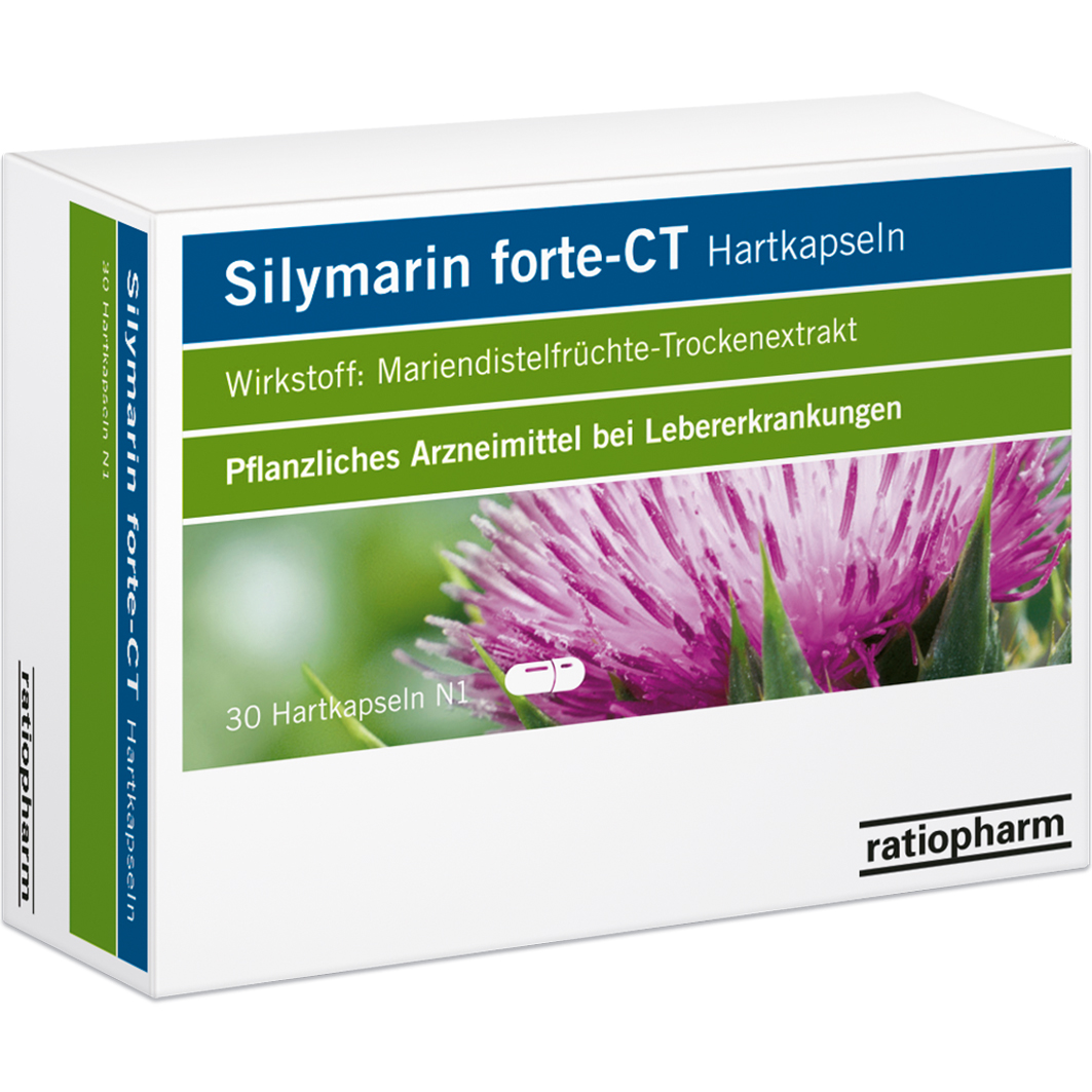 SILYMARIN forte-CT Hartkapseln Abbildung für SILYMARIN forte-CT Hartkapseln