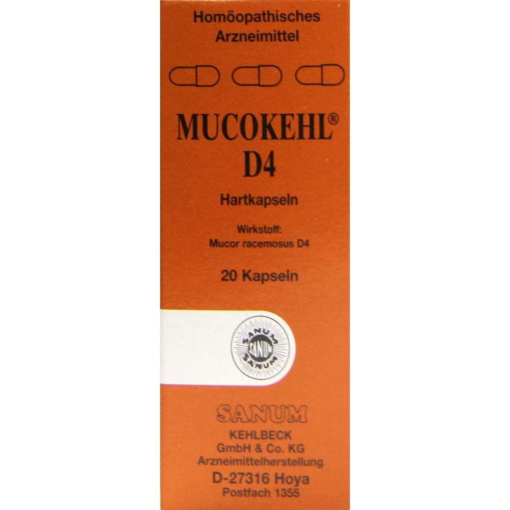 MUCOKEHL Kapseln D 4 Abbildung für MUCOKEHL Kapseln D 4