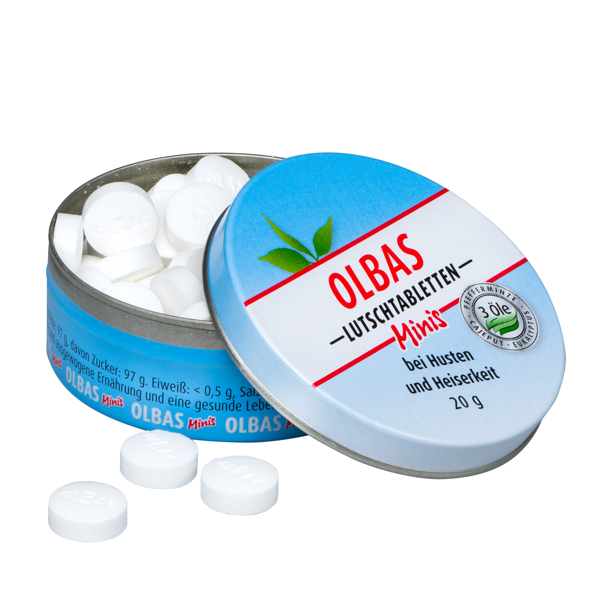 OLBAS Mini Lutschtabletten Abbildung für OLBAS Mini Lutschtabletten