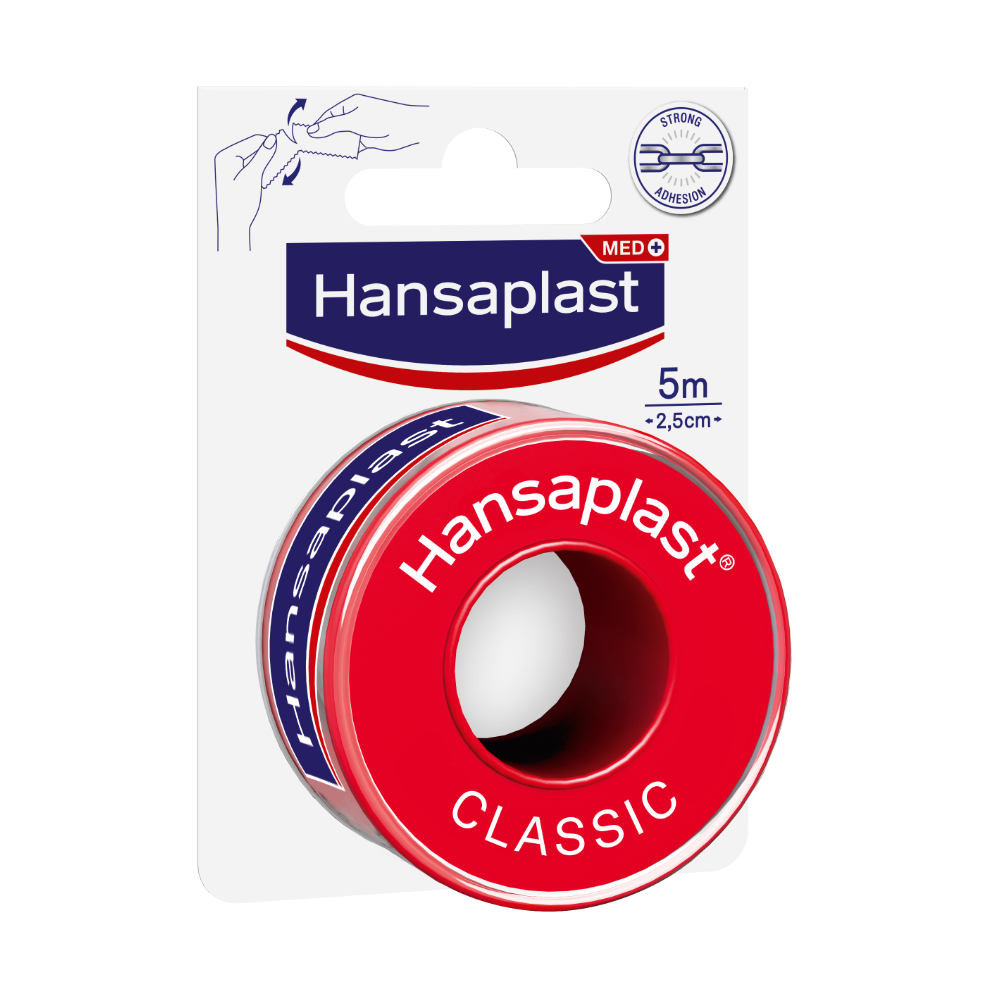 HANSAPLAST Fixierpfl.Classic 2,5 cmx5 m Abbildung für HANSAPLAST Fixierpfl.Classic 2,5 cmx5 m