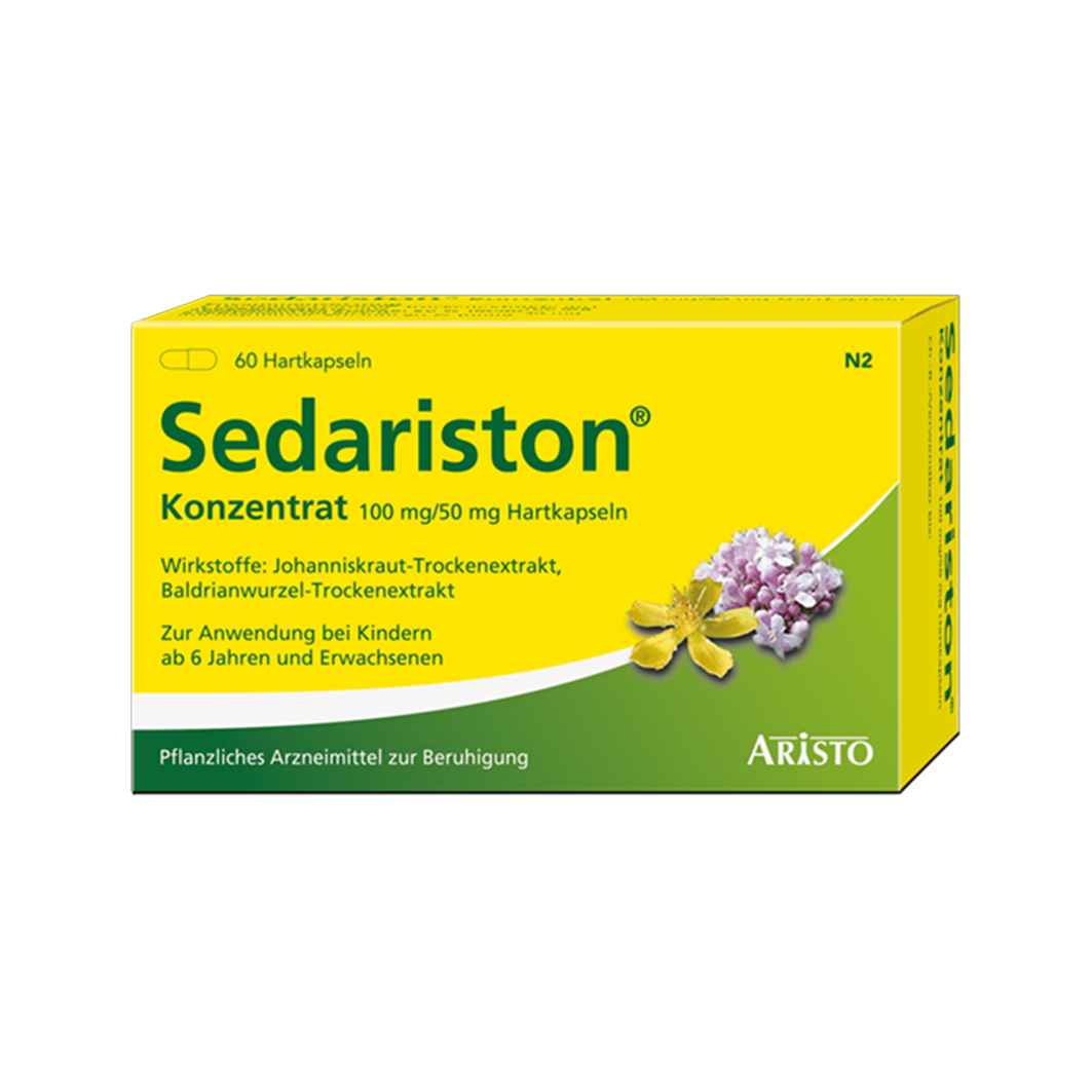 SEDARISTON Konzentrat Hartkapseln Abbildung für SEDARISTON Konzentrat Hartkapseln