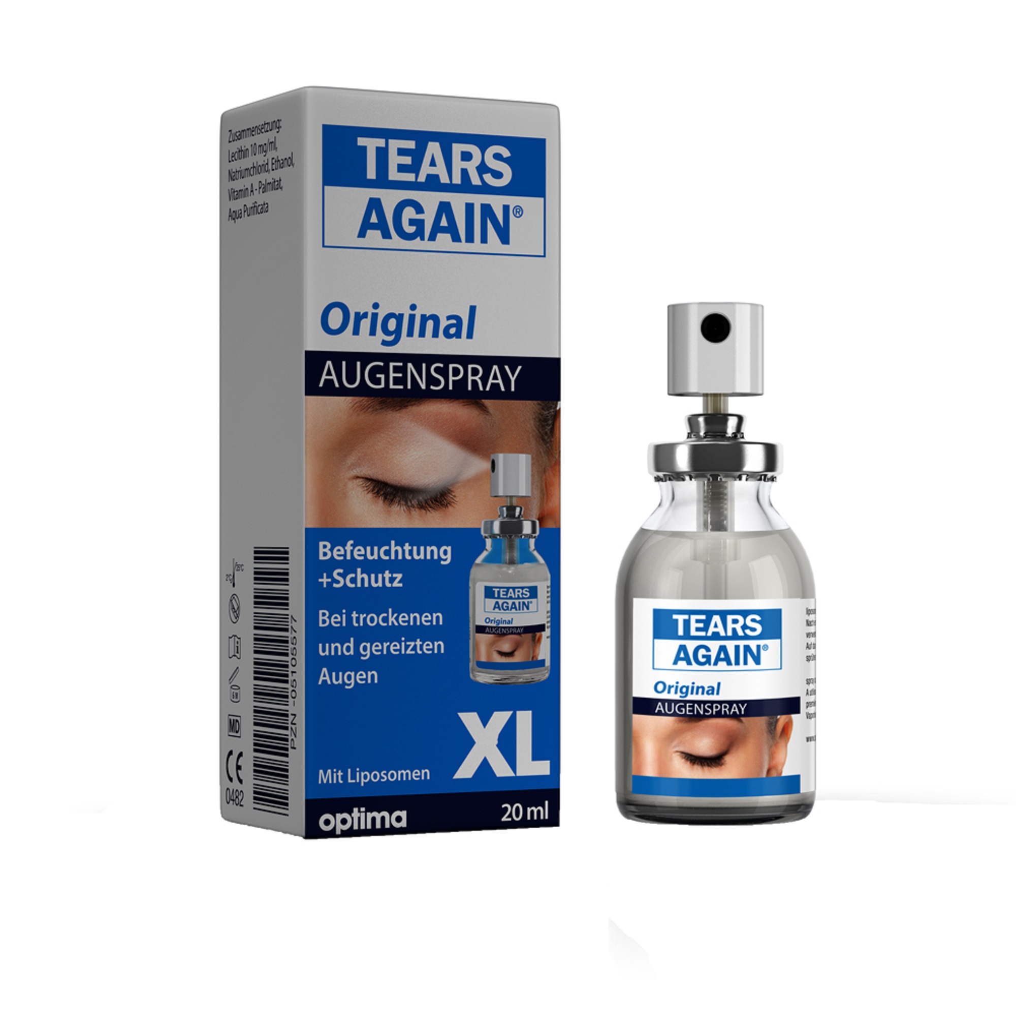 TEARS Again XL liposomales Augenspray Abbildung für TEARS Again XL liposomales Augenspray