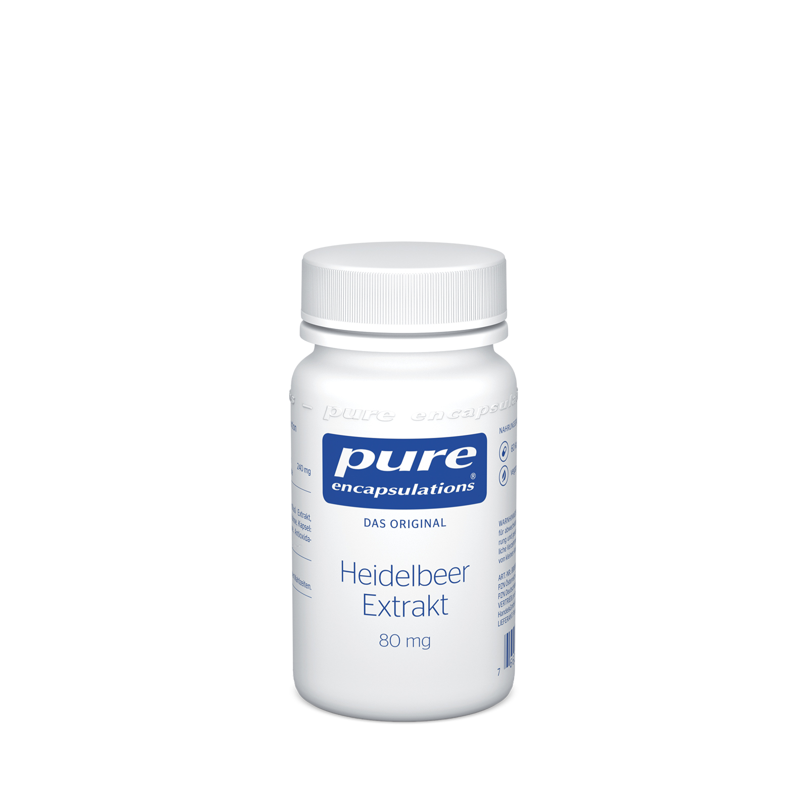 PURE ENCAPSULATIONS Heidelbeer Extrakt 80 mg Kaps. Abbildung für PURE ENCAPSULATIONS Heidelbeer Extrakt 80 mg Kaps.