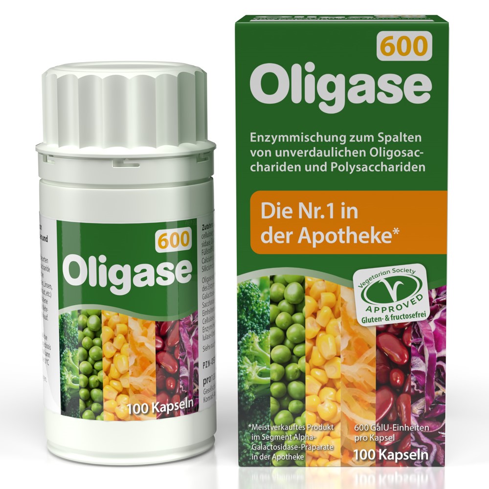 OLIGASE 600 Kapseln Abbildung für OLIGASE 600 Kapseln