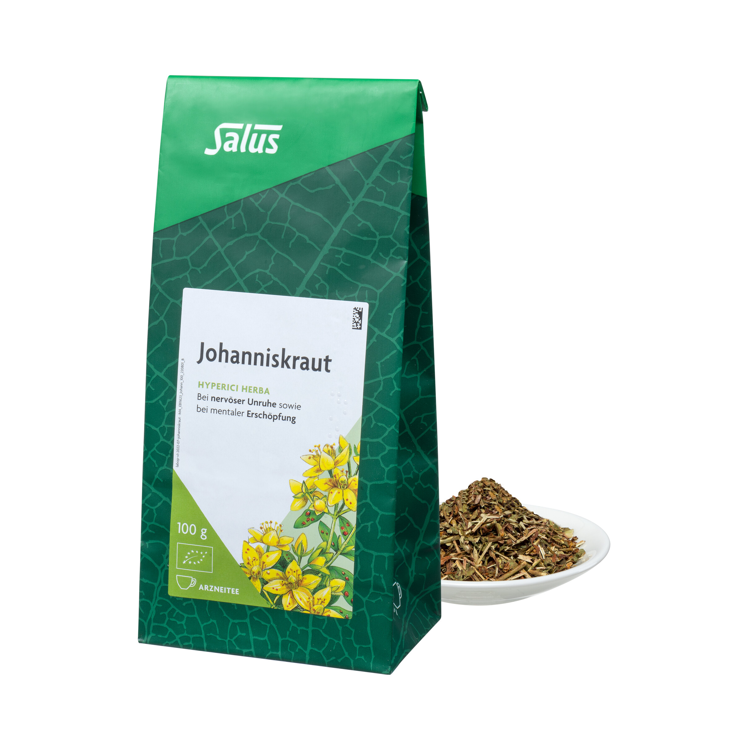 JOHANNISKRAUT ARZNEITEE Hyperici herba Bio Salus Abbildung für JOHANNISKRAUT ARZNEITEE Hyperici herba Bio Salus