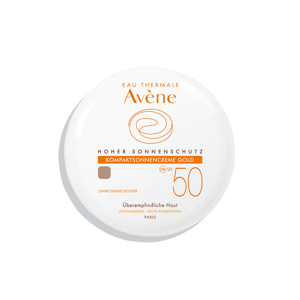 AVENE Kompaktsonnencreme SPF 50 gold Abbildung für AVENE Kompaktsonnencreme SPF 50 gold
