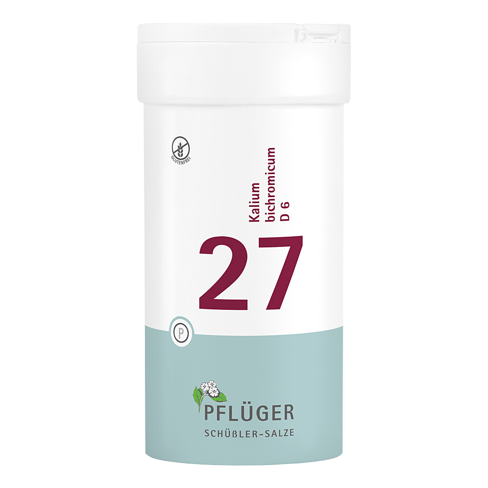 BIOCHEMIE Pflüger 27 Kalium bichromicum D 6 Tabl. Abbildung für BIOCHEMIE Pflüger 27 Kalium bichromicum D 6 Tabl.