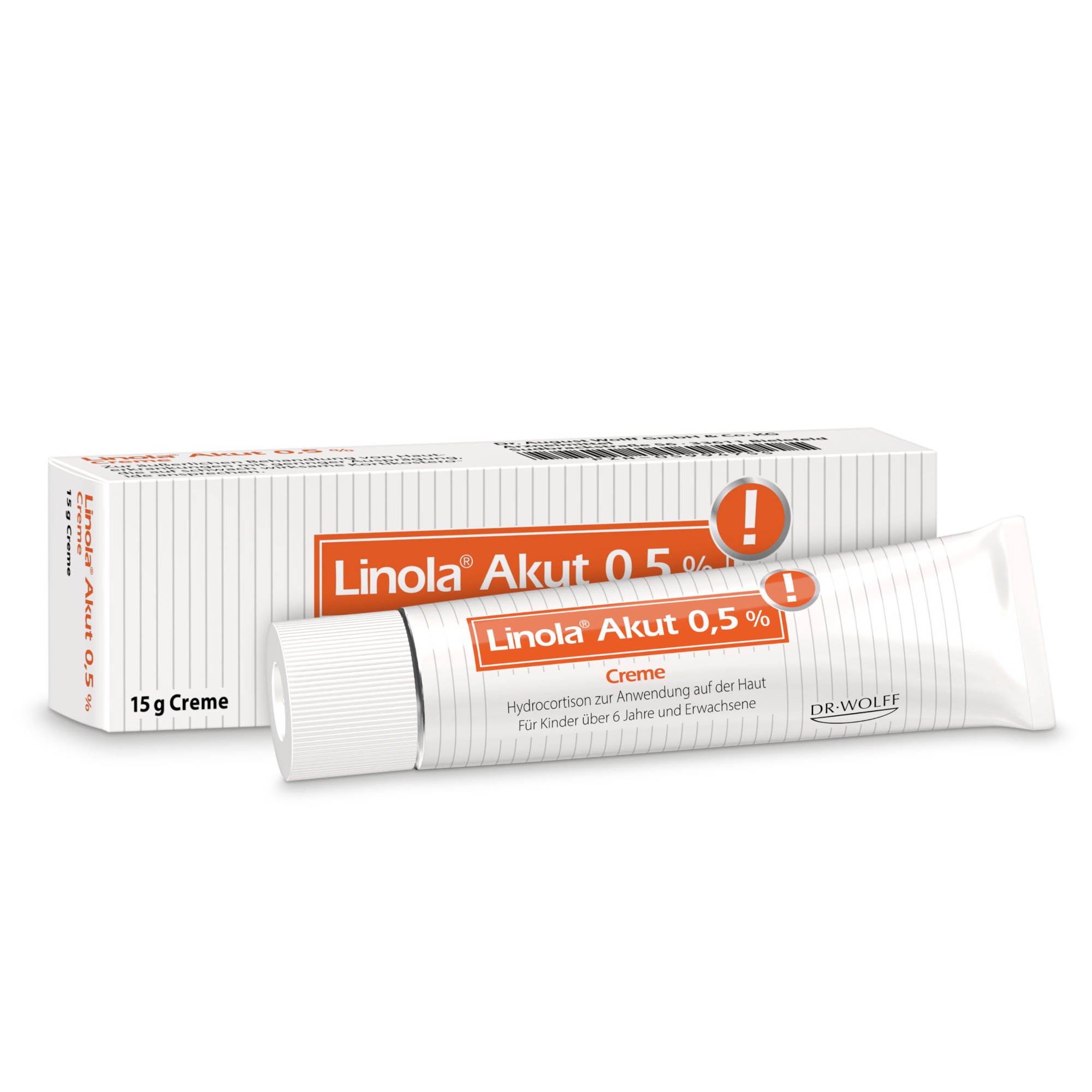 LINOLA Akut 0,5% Hydrocortison Creme Abbildung für LINOLA Akut 0,5% Hydrocortison Creme