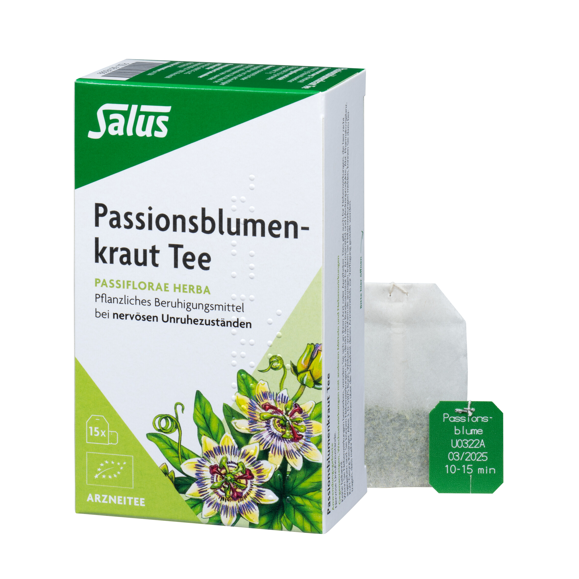 PASSIONSBLUMENKRAUT Tee Passiflorae her.Bio Salus Abbildung für PASSIONSBLUMENKRAUT Tee Passiflorae her.Bio Salus