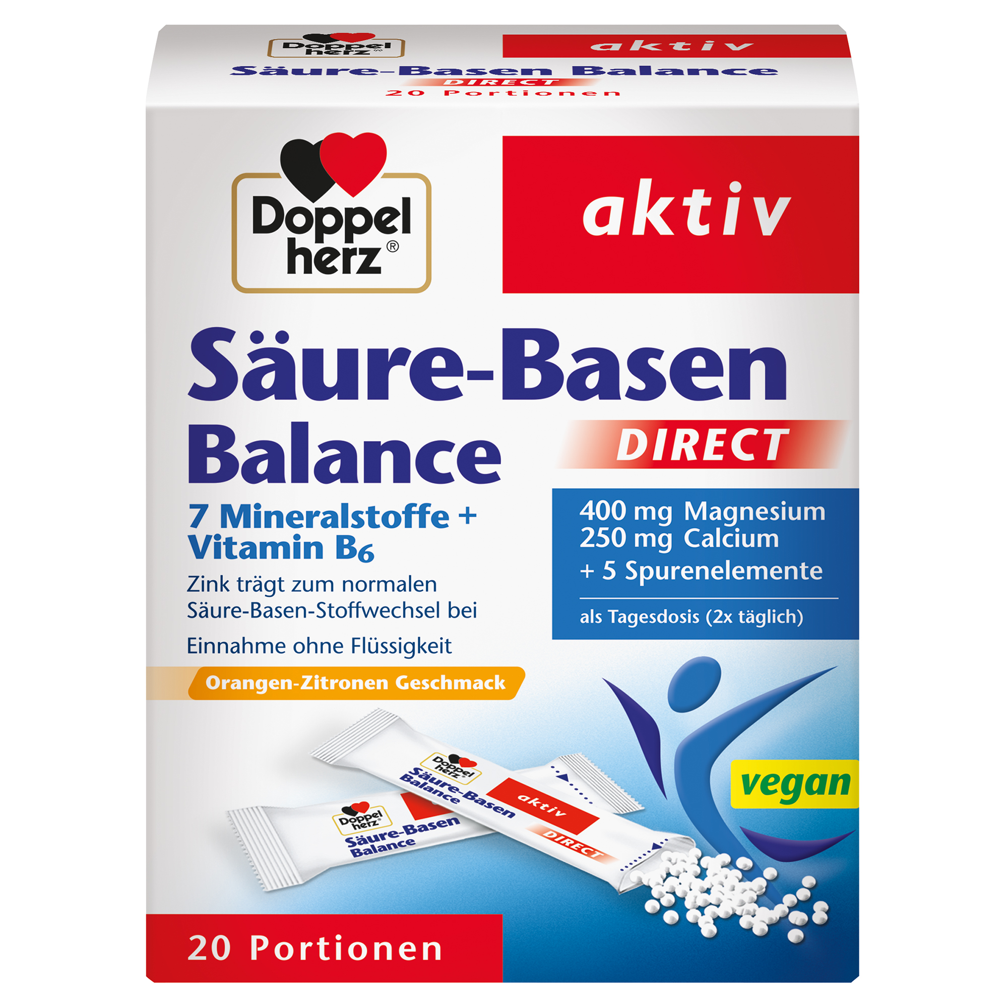 DOPPELHERZ Säure-Basen Balance DIRECT Pellets Abbildung für DOPPELHERZ Säure-Basen Balance DIRECT Pellets