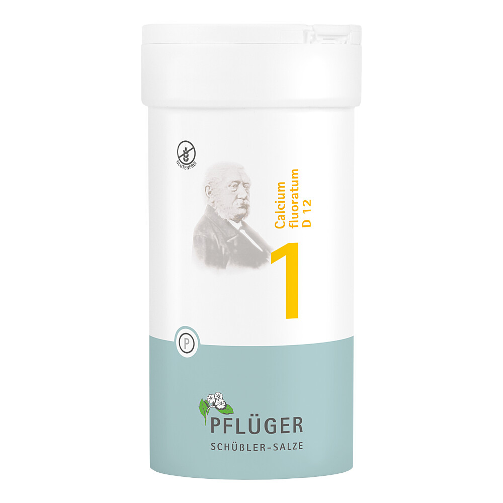 BIOCHEMIE Pflüger 1 Calcium fluoratum D 12 Tabl. Abbildung für BIOCHEMIE Pflüger 1 Calcium fluoratum D 12 Tabl.