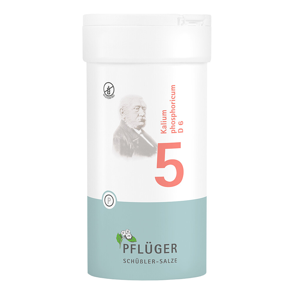 BIOCHEMIE Pflüger 5 Kalium phosphoricum D 6 Tabl. Abbildung für BIOCHEMIE Pflüger 5 Kalium phosphoricum D 6 Tabl.