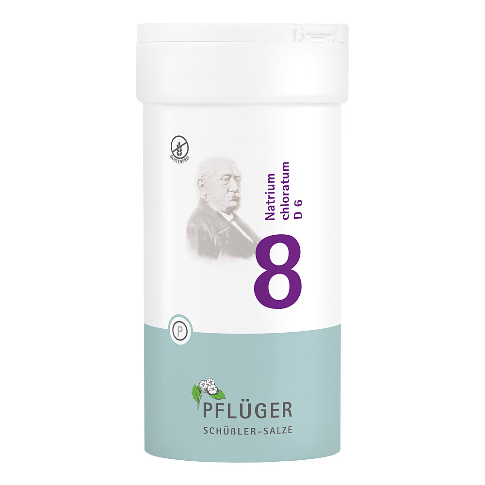 BIOCHEMIE Pflüger 8 Natrium chloratum D 6 Tabl. Abbildung für BIOCHEMIE Pflüger 8 Natrium chloratum D 6 Tabl.
