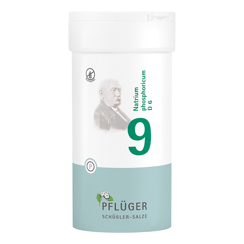 BIOCHEMIE Pflüger 9 Natrium phosphoricum D 6 Tabl. Abbildung für BIOCHEMIE Pflüger 9 Natrium phosphoricum D 6 Tabl.