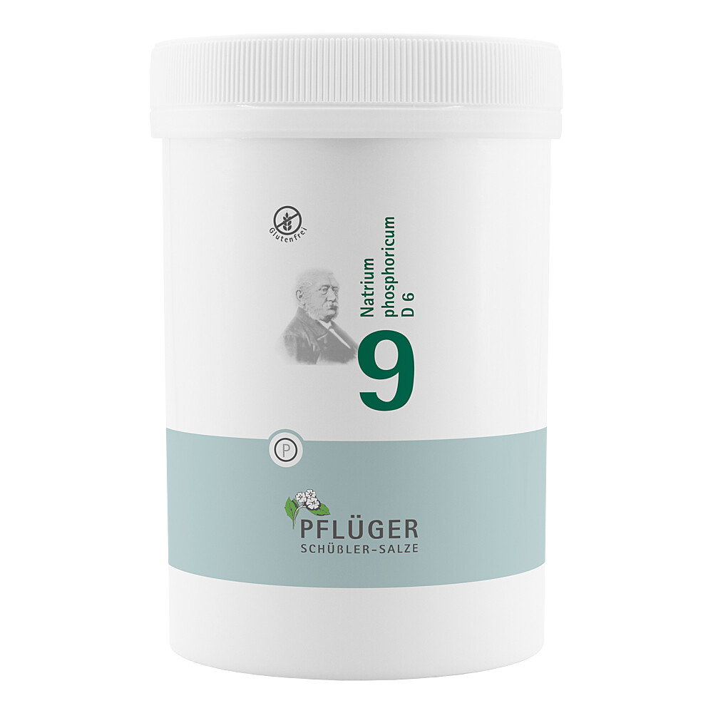 BIOCHEMIE Pflüger 9 Natrium phosphoricum D 6 Tabl. Abbildung für BIOCHEMIE Pflüger 9 Natrium phosphoricum D 6 Tabl.