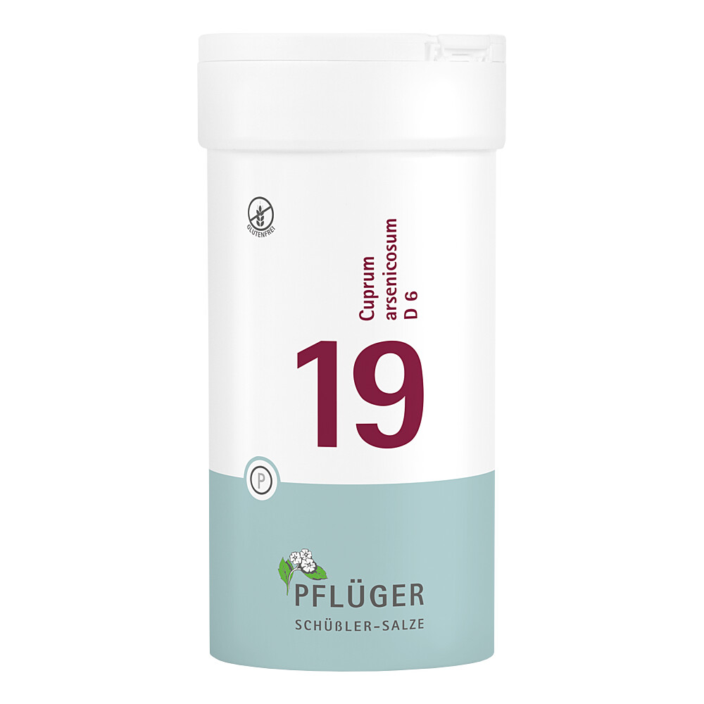 BIOCHEMIE Pflüger 19 Cuprum arsenicosum D 6 Tabl. Abbildung für BIOCHEMIE Pflüger 19 Cuprum arsenicosum D 6 Tabl.