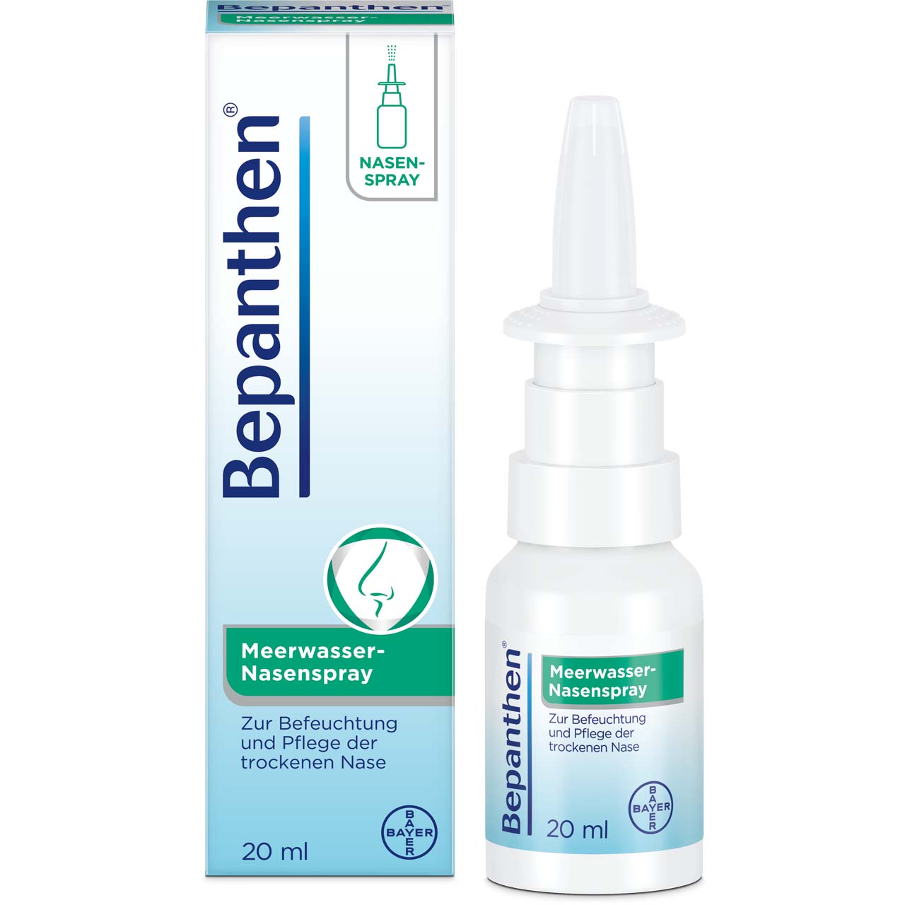 BEPANTHEN Meerwasser Nasenspray Abbildung für BEPANTHEN Meerwasser Nasenspray