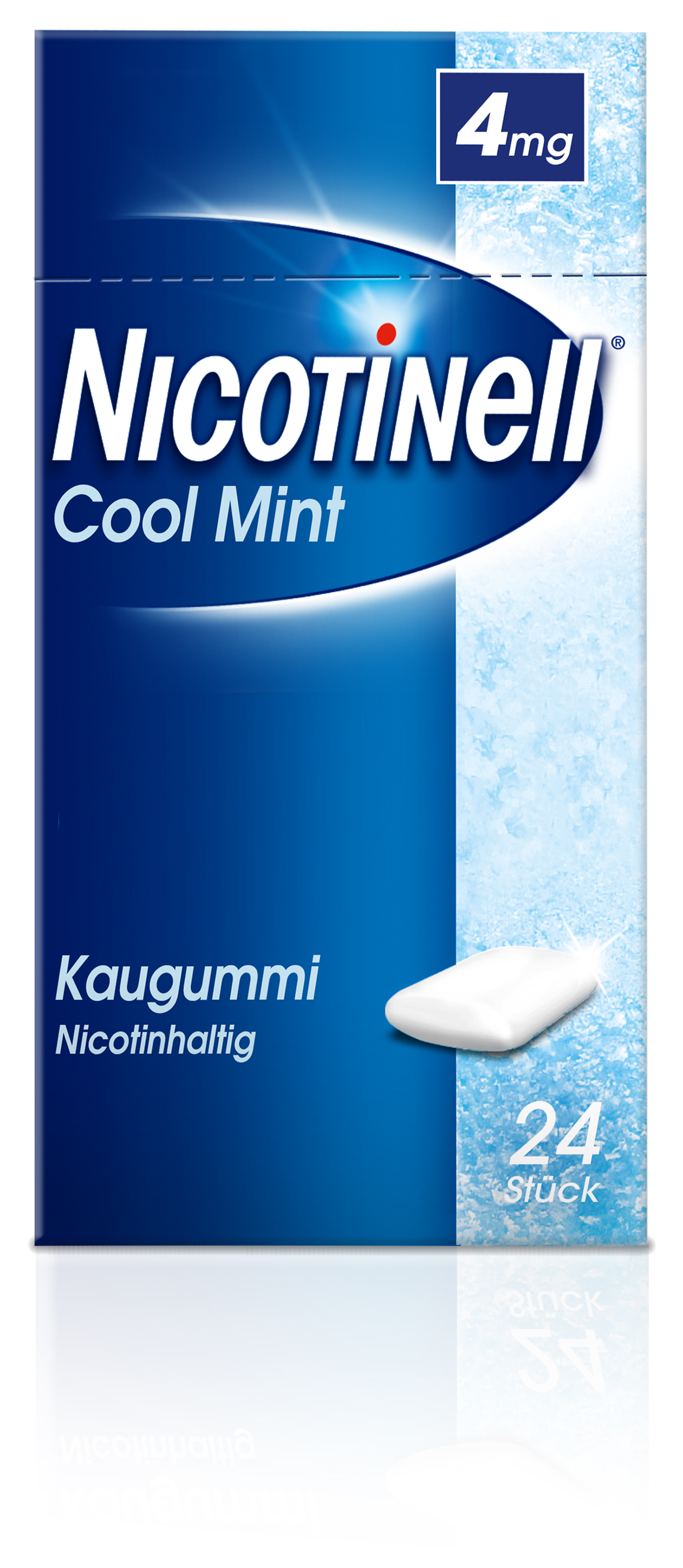 NICOTINELL Kaugummi Cool Mint 4 mg Abbildung für NICOTINELL Kaugummi Cool Mint 4 mg