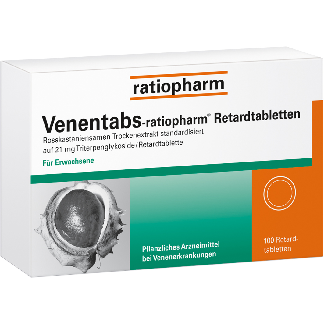 VENENTABS-ratiopharm Retardtabletten Abbildung für VENENTABS-ratiopharm Retardtabletten