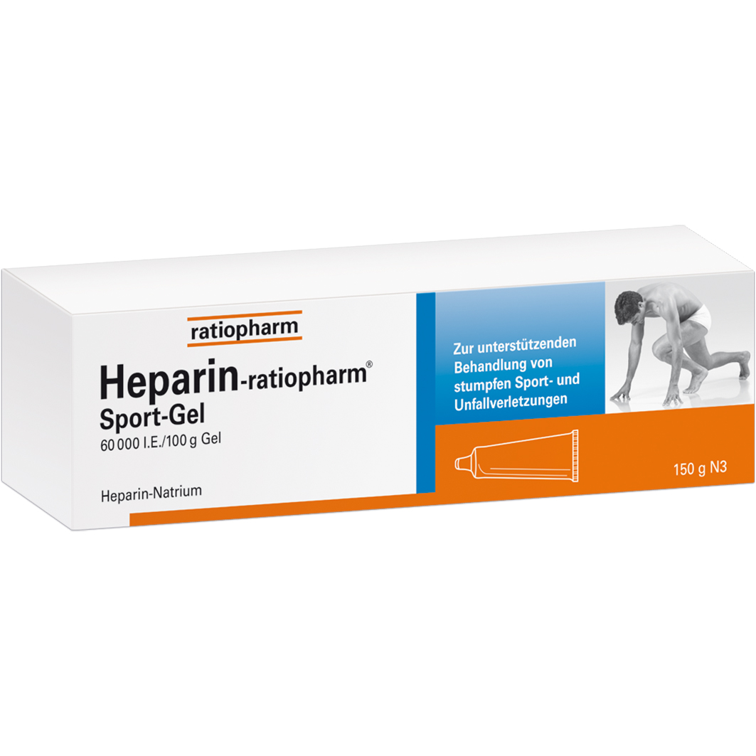 HEPARIN-RATIOPHARM Sport Gel Abbildung für HEPARIN-RATIOPHARM Sport Gel