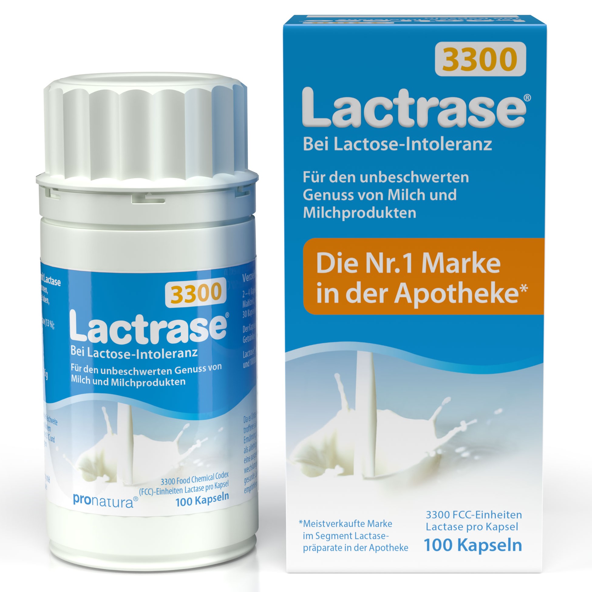 LACTRASE 3.300 FCC Kapseln Abbildung für LACTRASE 3.300 FCC Kapseln