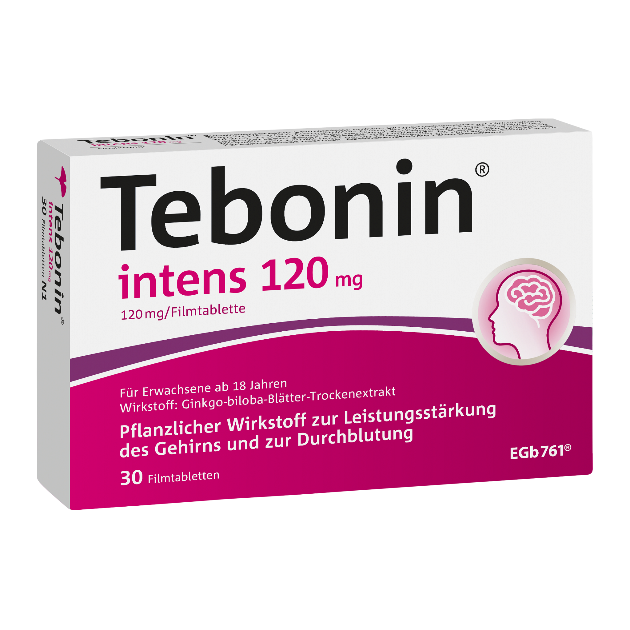 TEBONIN intens 120 mg Filmtabletten Abbildung für TEBONIN intens 120 mg Filmtabletten