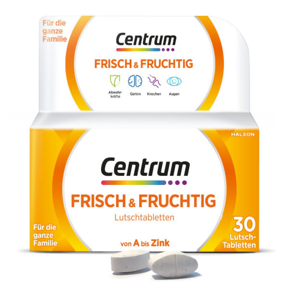 CENTRUM frisch & fruchtig Lutschtabletten Abbildung für CENTRUM frisch & fruchtig Lutschtabletten