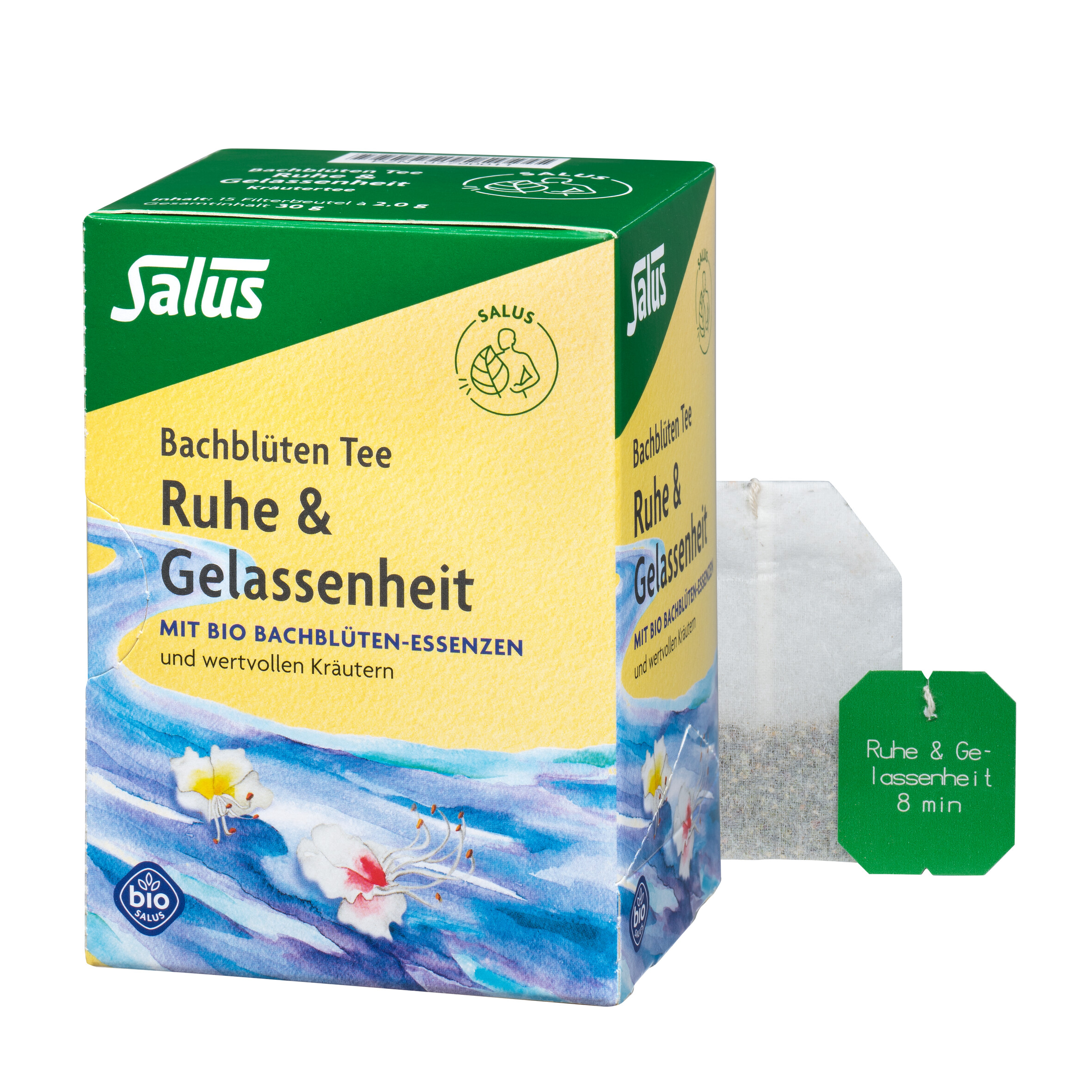Salus BACHBLÜTEN TEE Ruhe & Gelassenheit Bio Salus Fbtl. Abbildung für Salus BACHBLÜTEN TEE Ruhe & Gelassenheit Bio Salus Fbtl.