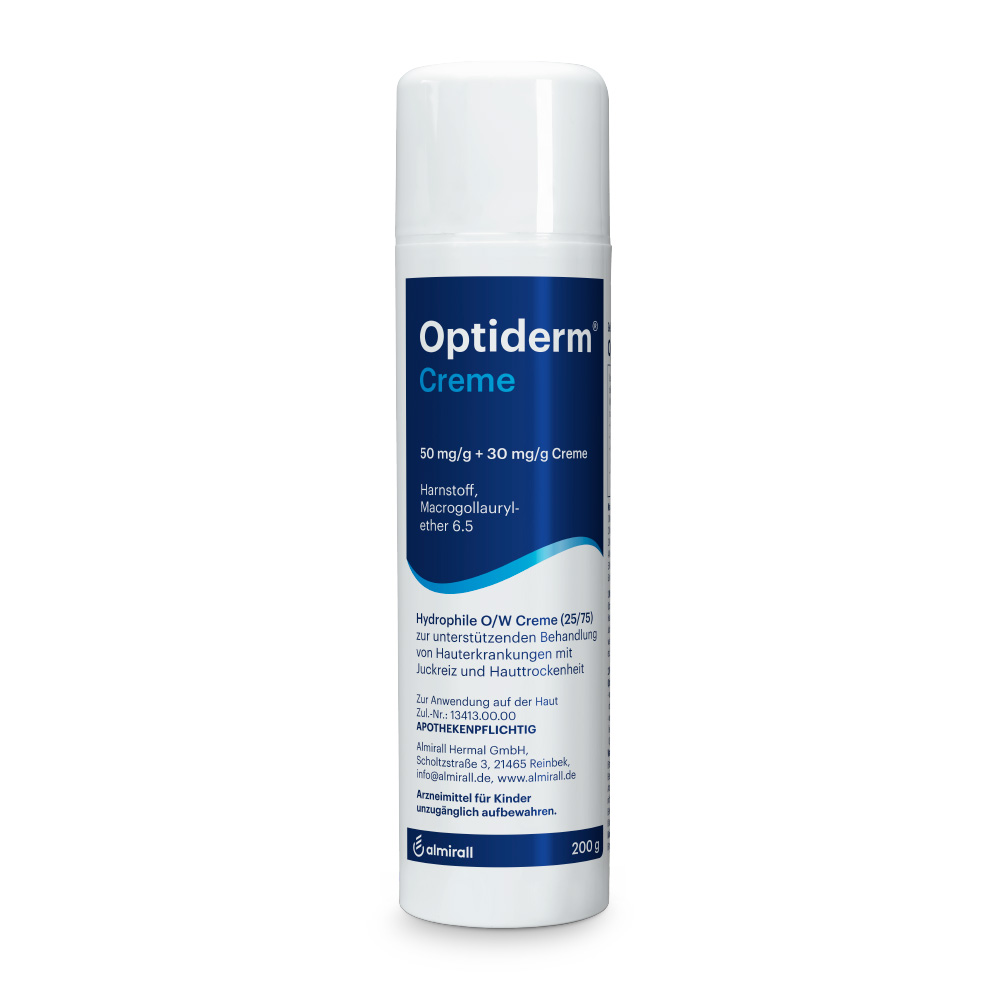 OPTIDERM Creme im Spender Abbildung für OPTIDERM Creme im Spender