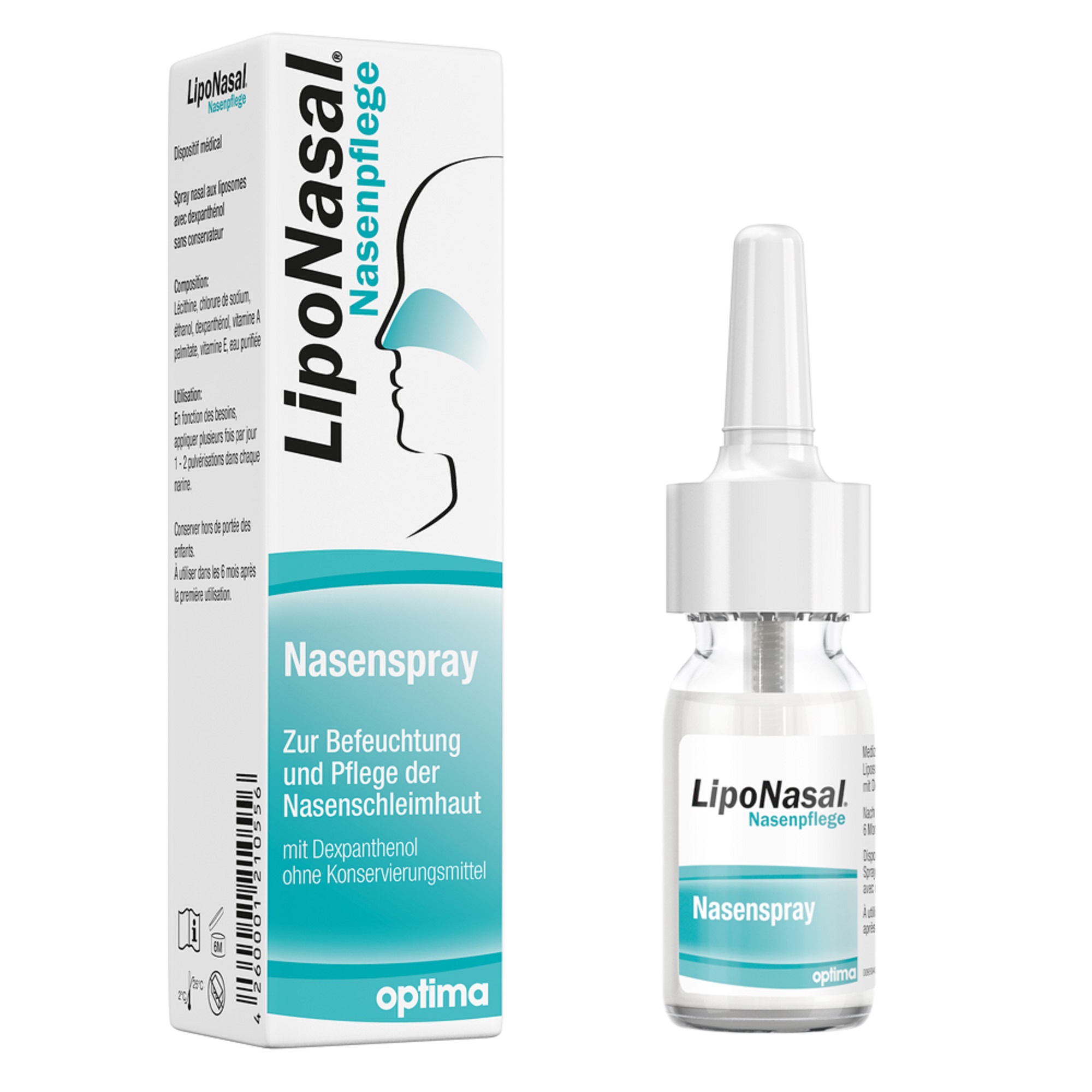 LIPONASAL Nasenpflege Spray Abbildung für LIPONASAL Nasenpflege Spray