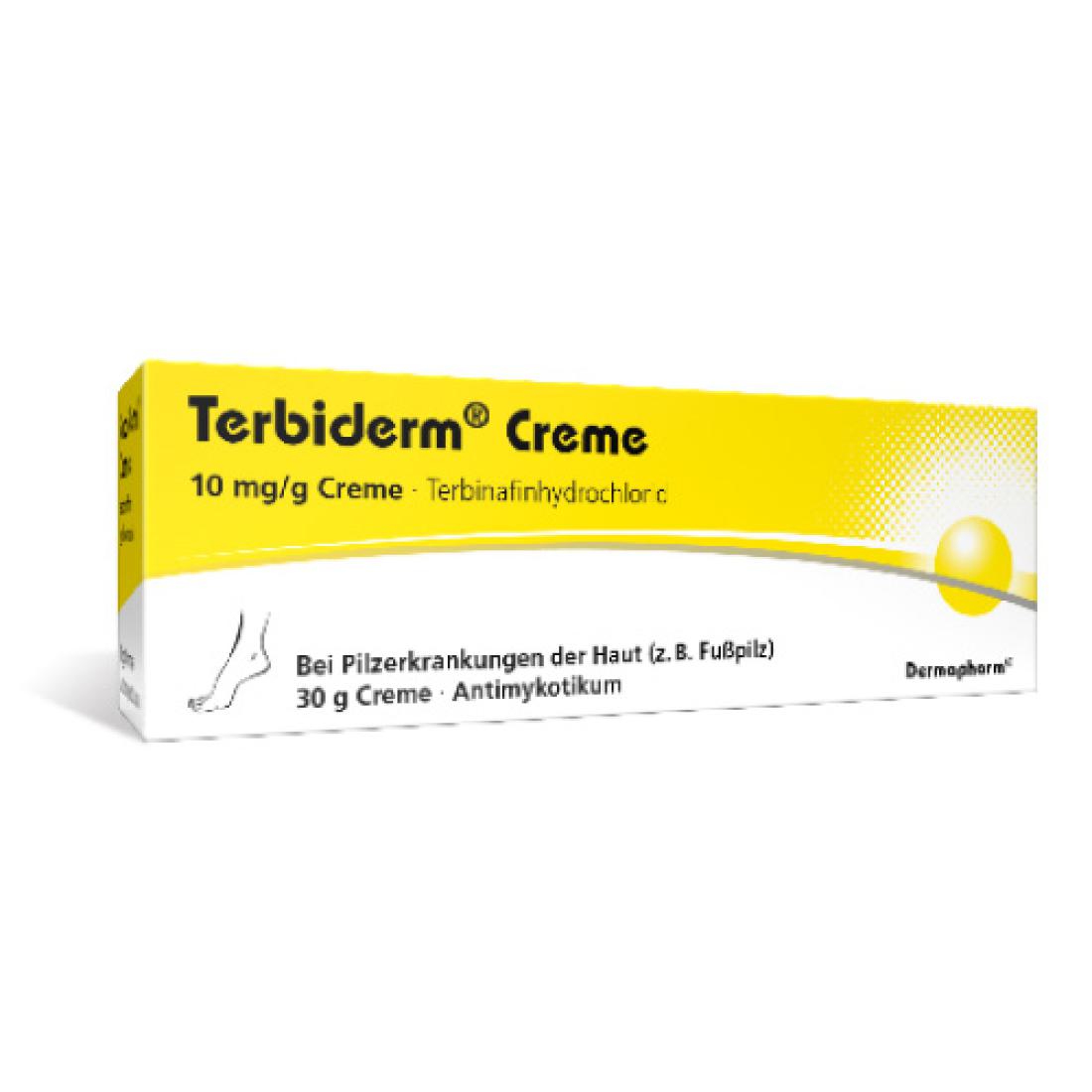 TERBIDERM 10 mg/g Creme Abbildung für TERBIDERM 10 mg/g Creme