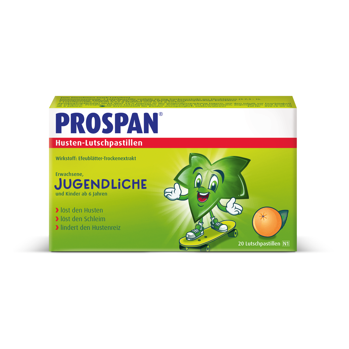 PROSPAN Husten Lutschpastillen Abbildung für PROSPAN Husten Lutschpastillen