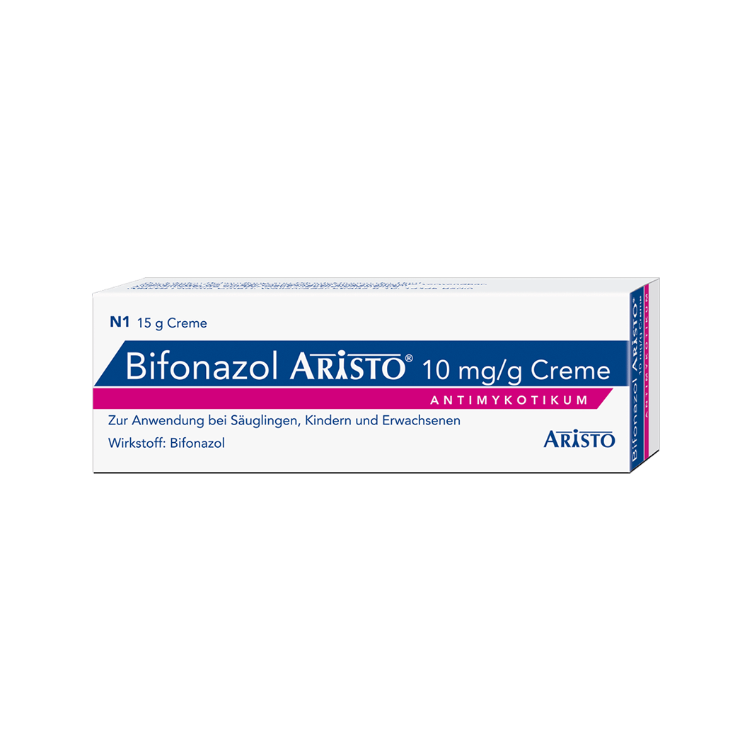 BIFONAZOL Aristo 10 mg/g Creme Abbildung für BIFONAZOL Aristo 10 mg/g Creme
