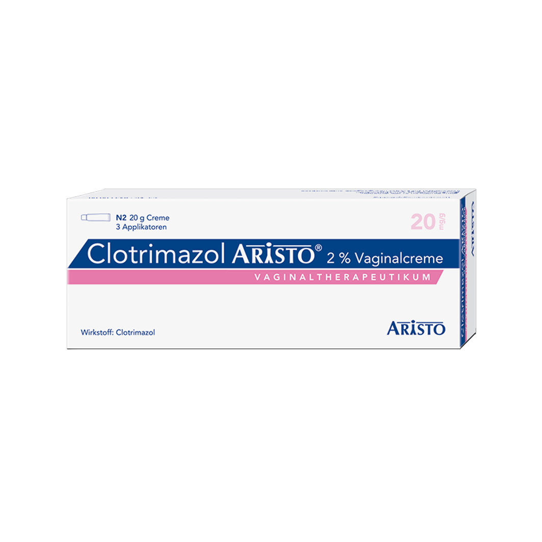 CLOTRIMAZOL ARISTO 2% Vaginalcreme + 3 Applikat. Abbildung für CLOTRIMAZOL ARISTO 2% Vaginalcreme + 3 Applikat.