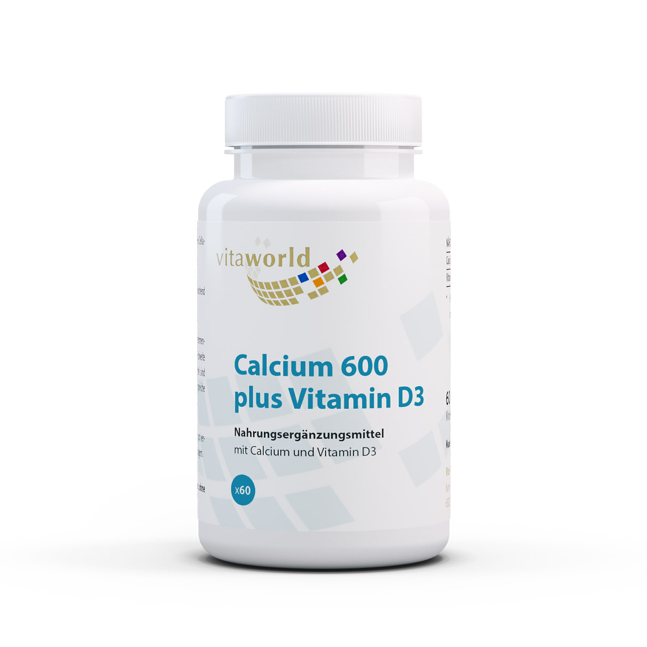 CALCIUM 600 plus D3 Tabletten Abbildung für CALCIUM 600 plus D3 Tabletten