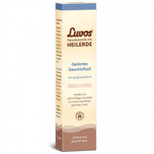 LUVOS Naturkosmetik getöntes Gesichtsfluid hell Abbildung für LUVOS Naturkosmetik getöntes Gesichtsfluid hell