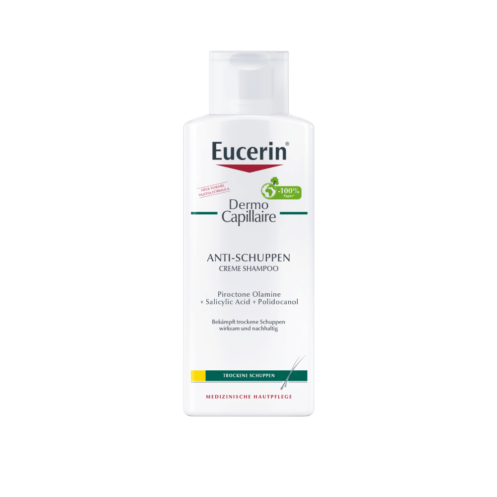 EUCERIN DermoCapillaire Anti-Schuppen Creme Shampoo Abbildung für EUCERIN DermoCapillaire Anti-Schuppen Creme Shampoo