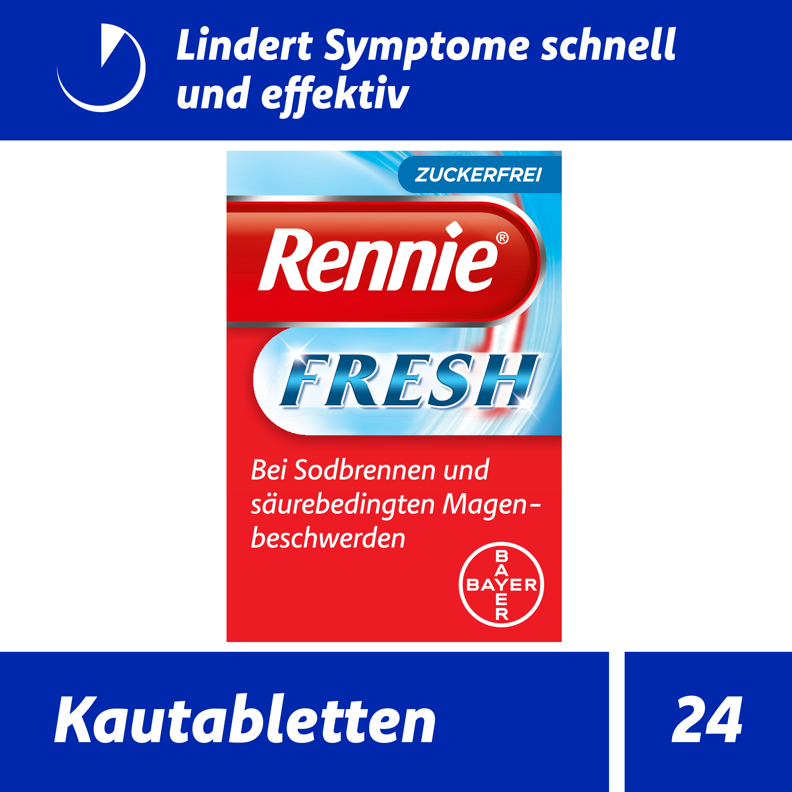 RENNIE FRESH Kautabletten Abbildung für RENNIE FRESH Kautabletten