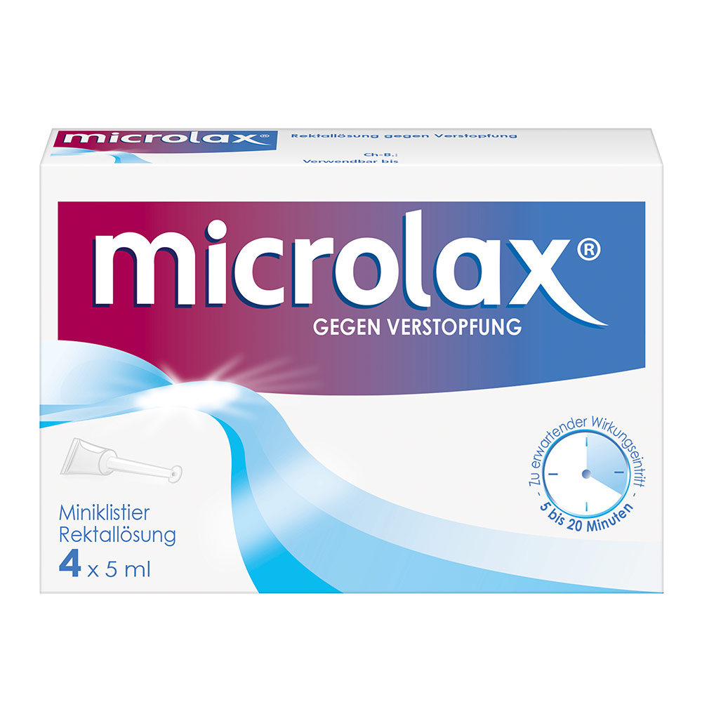 MICROLAX Rektallösung Klistiere Abbildung für MICROLAX Rektallösung Klistiere